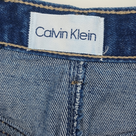 Calvin Klein Denim Blue Pencil Skirt - Picture 5 of 11